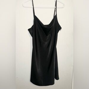 Forever 21 Elegant Black Slip Dress